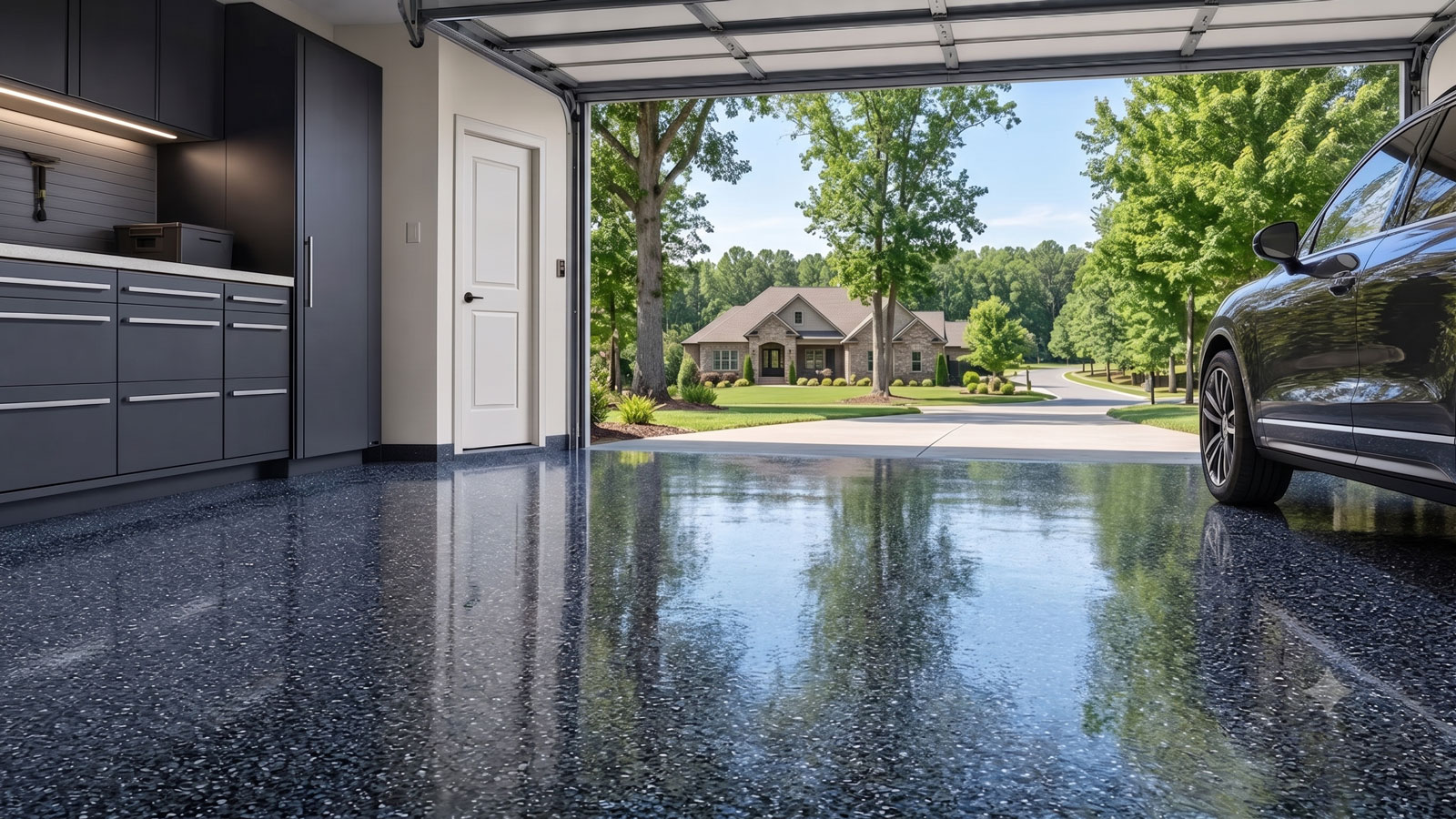 Garage Floor Coating in Orange, CT